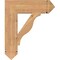 Ekena Millwork Funston Arts & Crafts Smooth Bracket, Western Red Cedar, 5 1/2"W x 22"D x 26"H BKT06X22X26FST03SWR - alternate 4